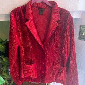 ♥️Red Cardigan with Pockets (LARGE)
